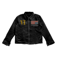 THE FINAL EMPIRE CANVAS JACKET- BLACK